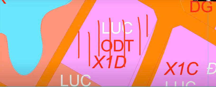 cách nhận biết đất có lên thổ cư hay không ký hiệu ONT ODT có sọc