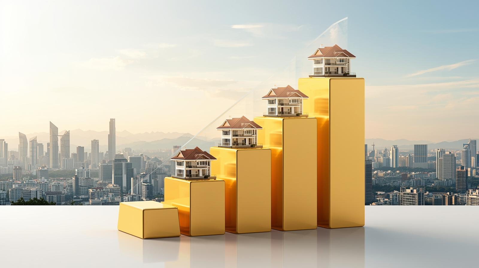 Lãi xuất ngân hàng giảm tiền quay trở lại vào đất