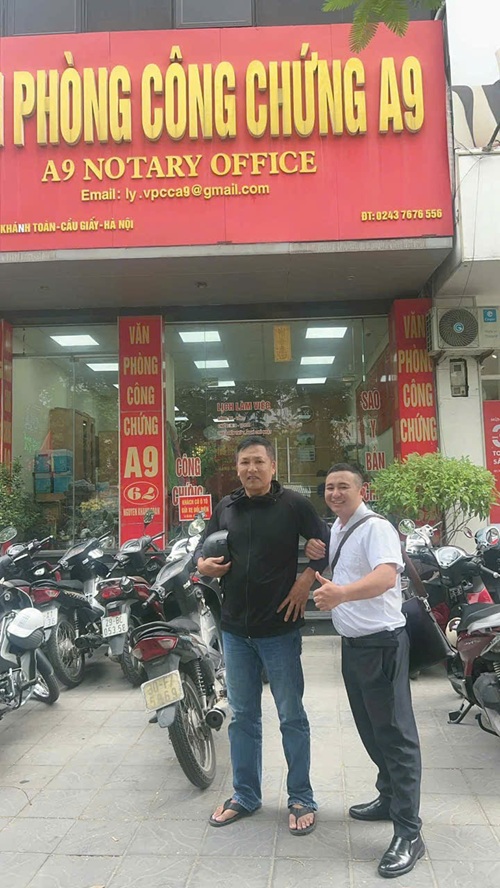 một buổi công chứng của gauthocu